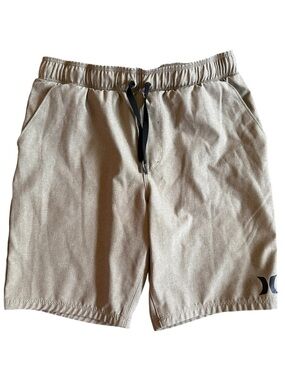 Hurley Boys H20-Dri Pull On Shorts - Youth Medium - Khaki